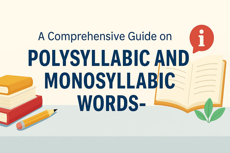 A comprehensive guide on polysyllabic and monosyllabic words