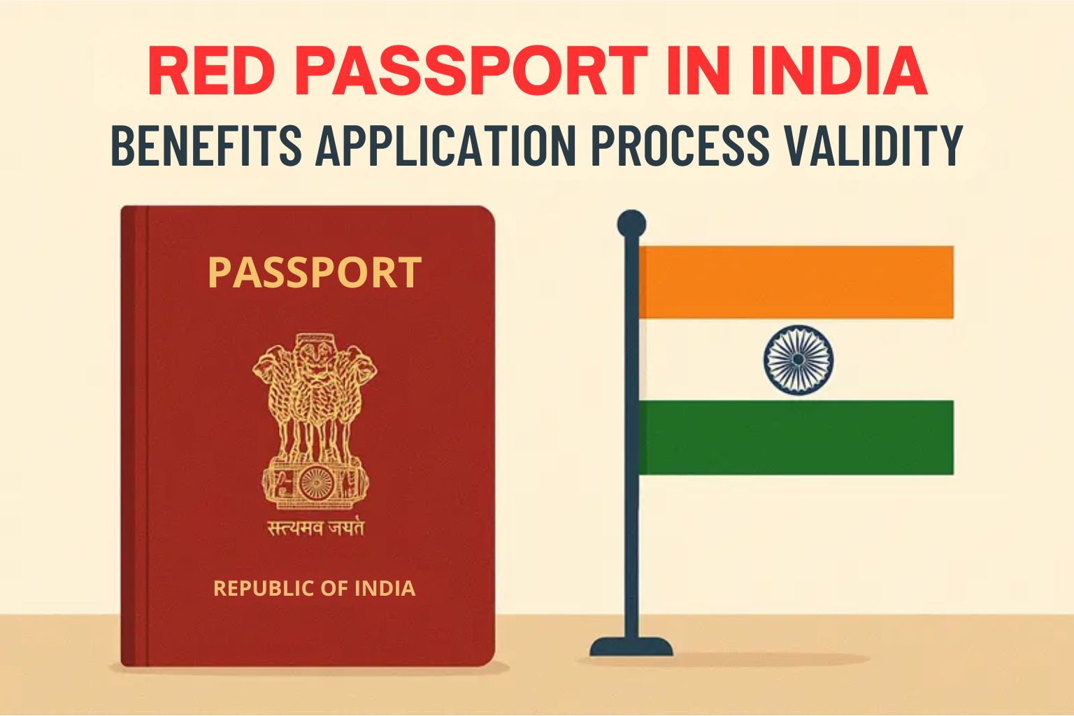 Red passport in India: benefits, application process, validity-