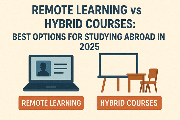 Remote Learning vs Hybrid Courses: Best Options for Studying Abroad in 2025