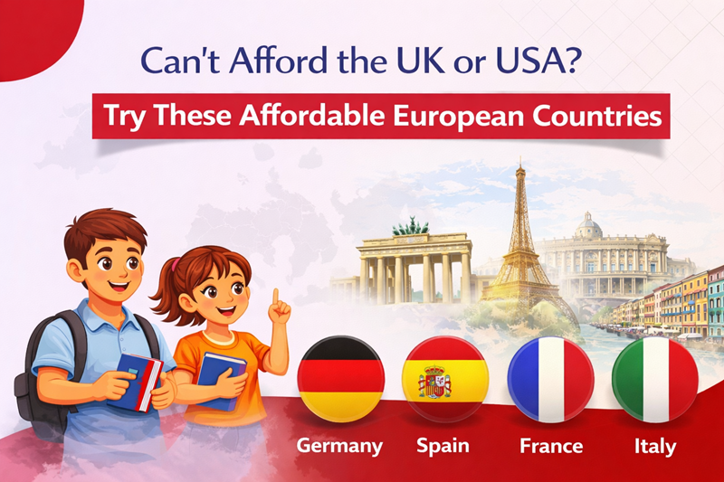 Can’t Afford the UK or USA? Try These Affordable European Countries