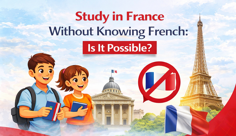 Study in France Without Knowing French: Is It Possible?