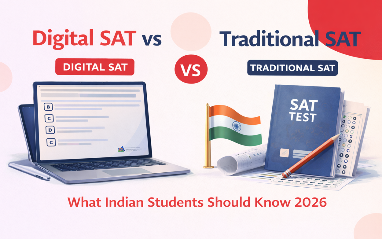 Digital SAT vs Traditional SAT: What Indian Students Should Know 2026