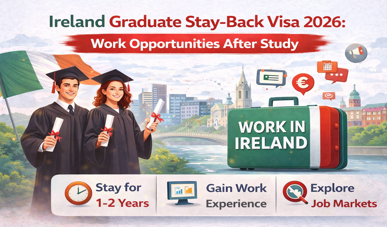 Ireland Graduate Stay-Back Visa 2026: Work Opportunities After Study