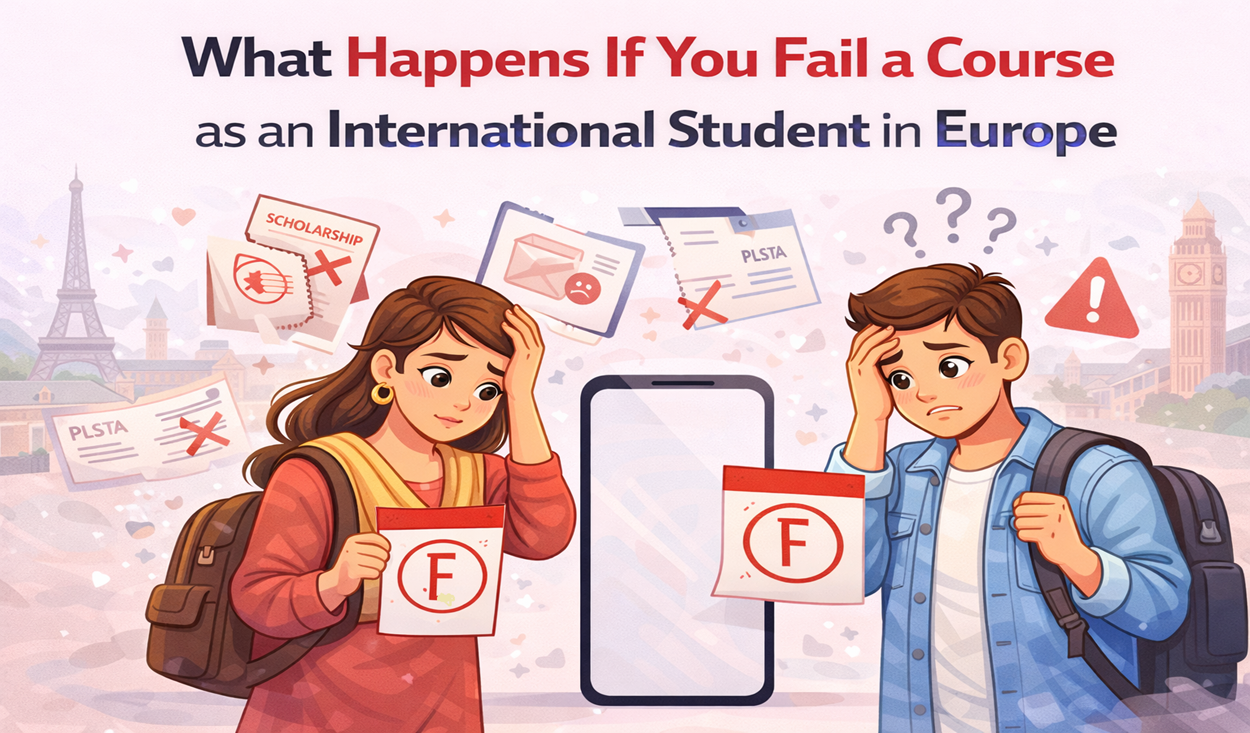 What Happens If You Fail a Course as an International Student in Europe