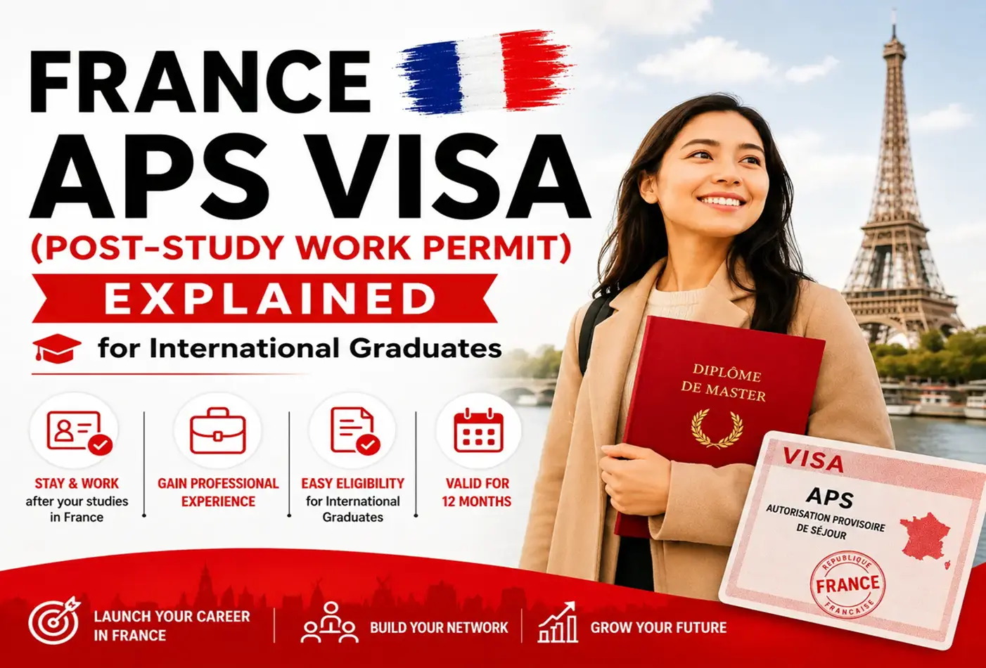 France APS Visa (Post‑Study Work Permit) Explained for International Graduates