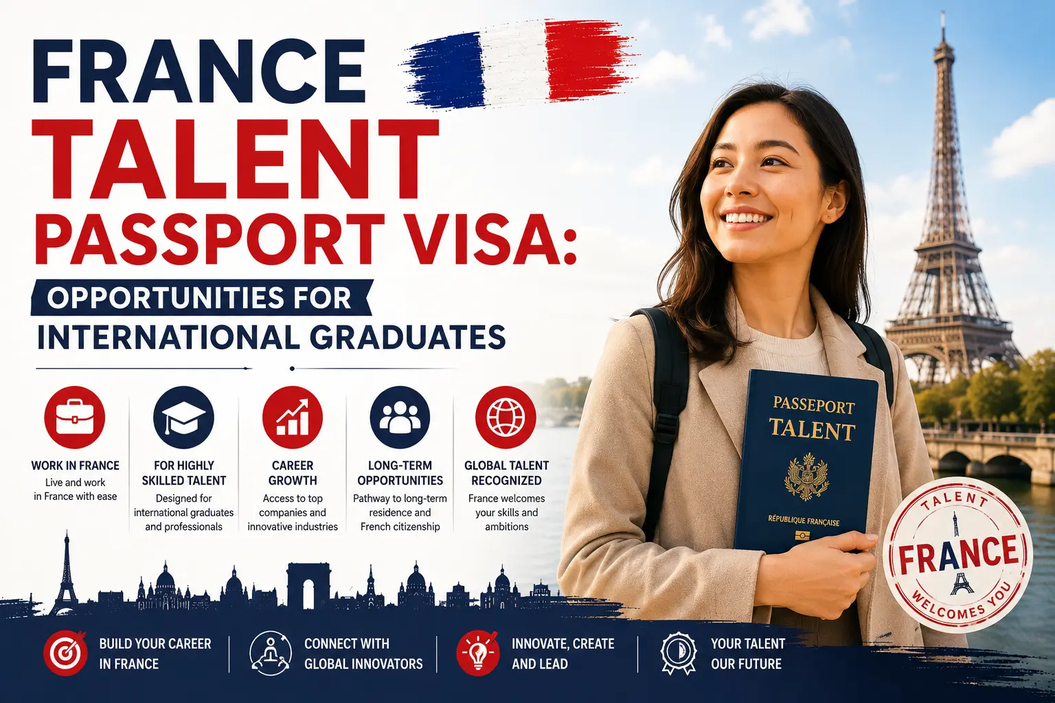 France Talent Passport Visa: Opportunities for International Graduates