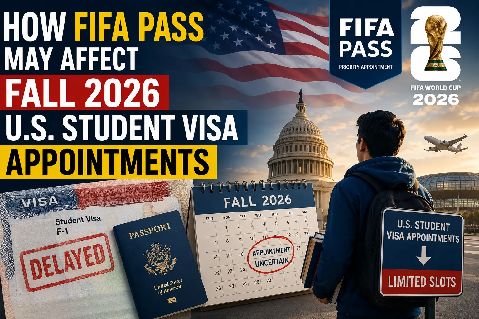 How the 2026 FIFA PASS Program Is Delaying Fall U.S. Student Visas?