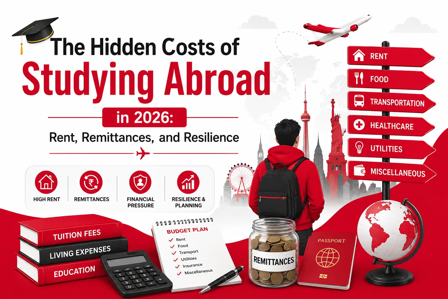 The Hidden Costs of Studying Abroad in 2026: Rent, Remittances, and Resilience