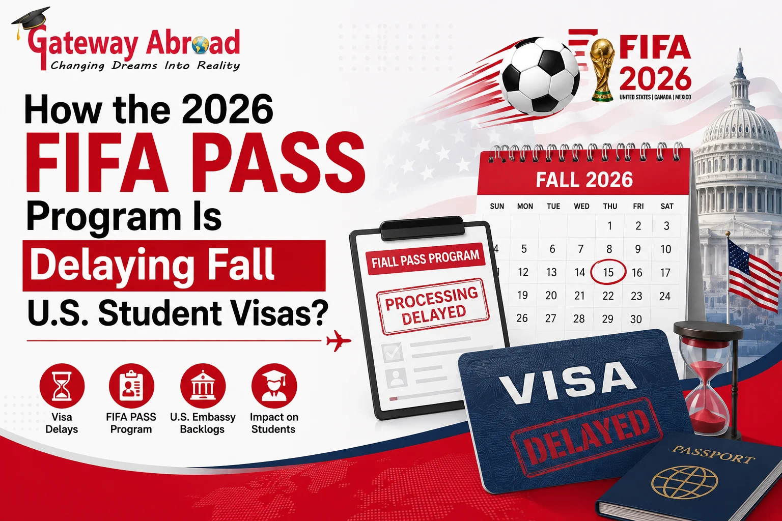 How the 2026 FIFA PASS Program Is Delaying Fall U.S. Student Visas?