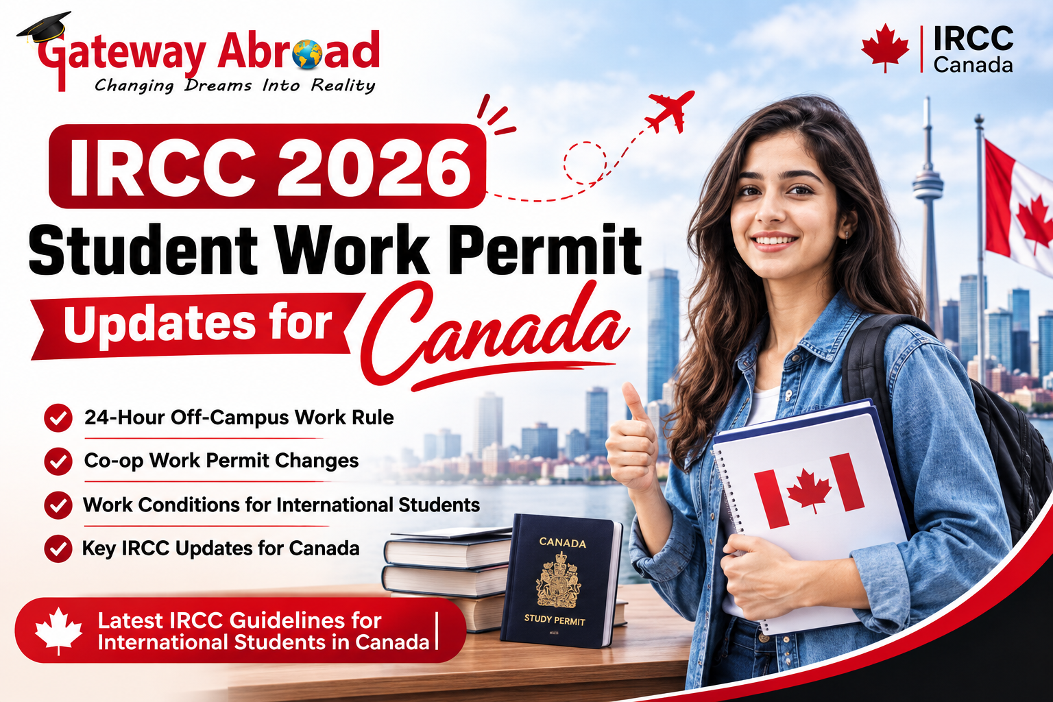IRCC 2026 Student Work Permit Updates for Canada