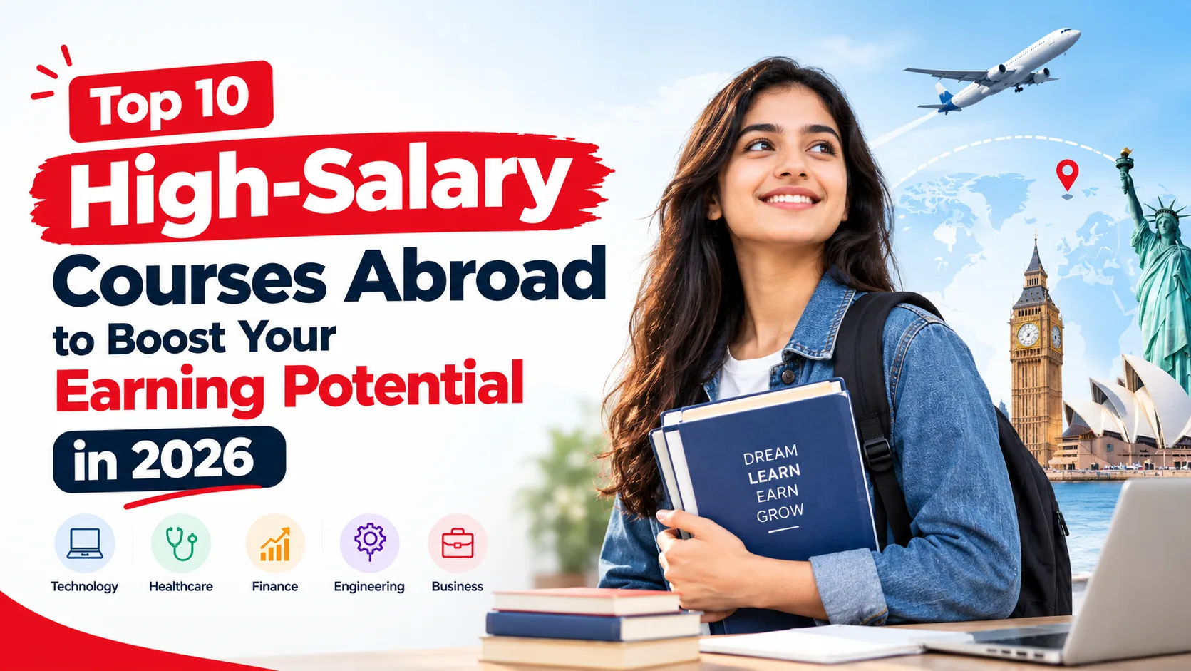 Top 10 High-Salary Courses Abroad to Boost Your Earning Potential in 2026
